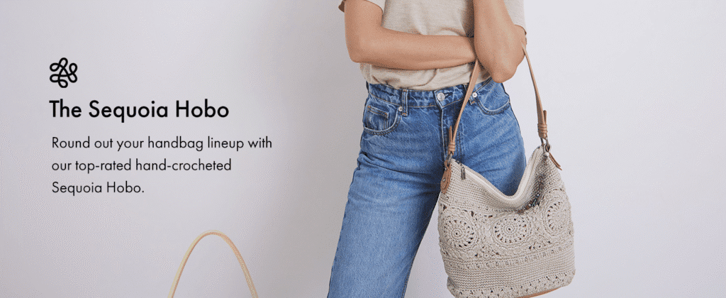 The Sak Sequoia hobo handbags image from Amazon