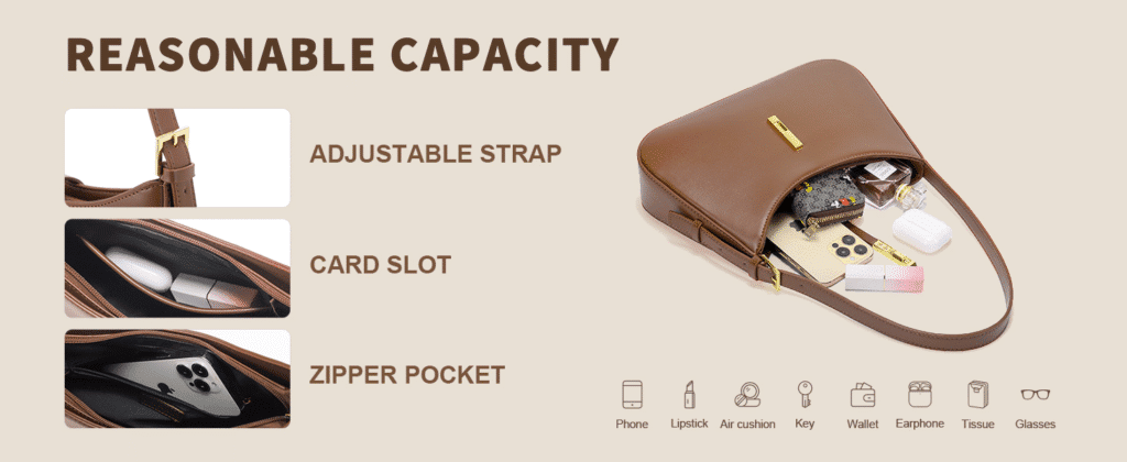 Trending leather handbag shop mother's day gift