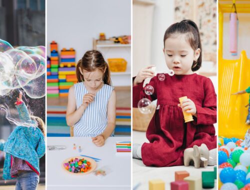 Fun Things to Do in the Summer with Kids doing fun activities