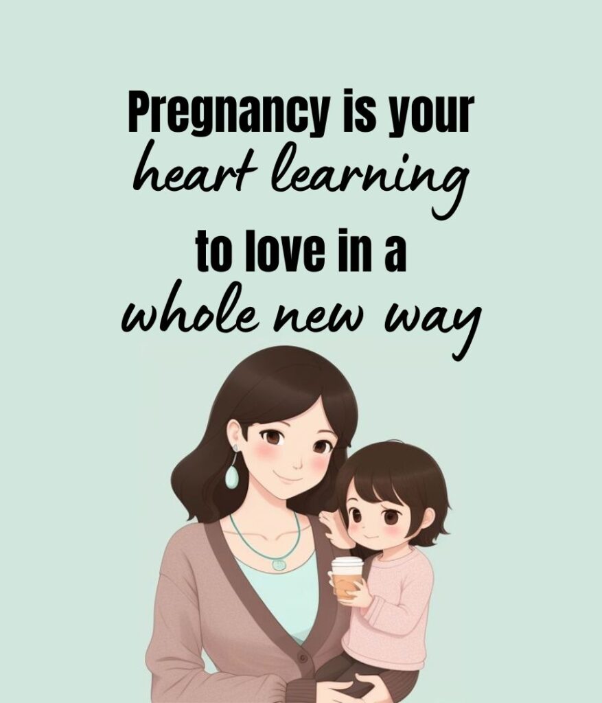 The vibe is warm, real, and self-care-focused — showing the quiet beauty of a mom taking a moment for herself.