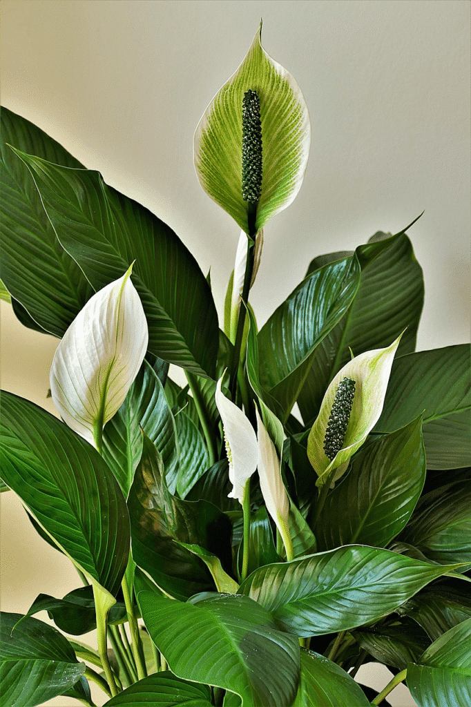 Peace lily is the best Japanese house plant
