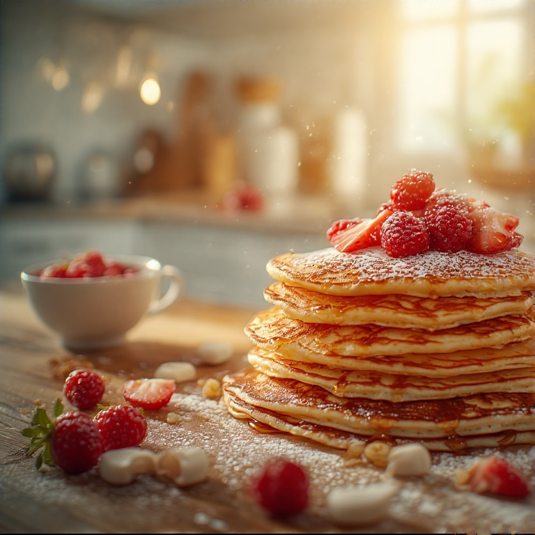Pancake mornings a good faimly ritual
